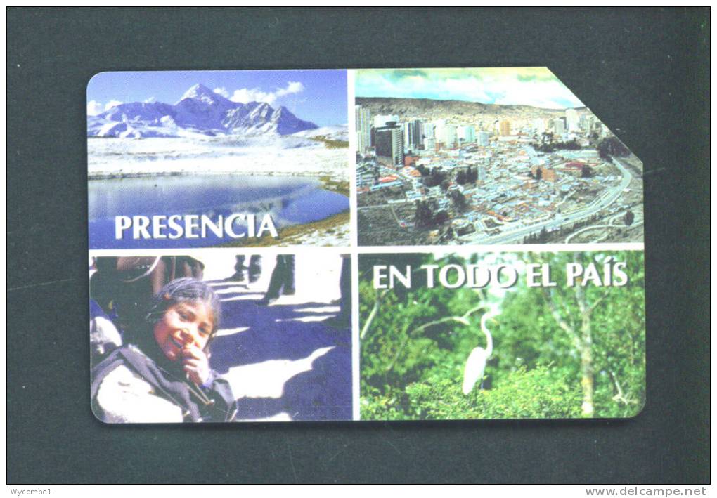 BOLIVIA  -  Urmet Phonecard As Scan - Bolivia