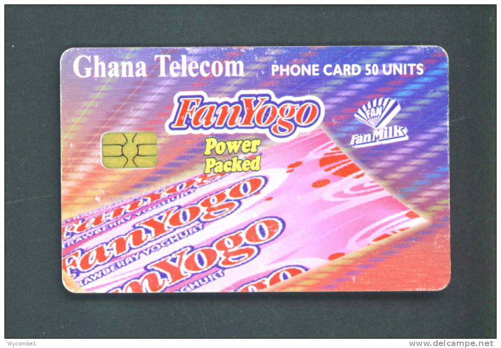 GHANA  -  Chip Phonecard As Scan - Ghana