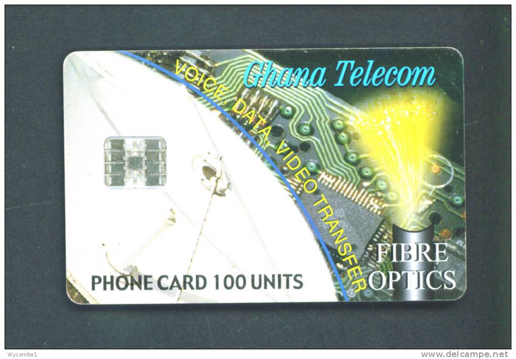 GHANA  -  Chip Phonecard As Scan - Ghana