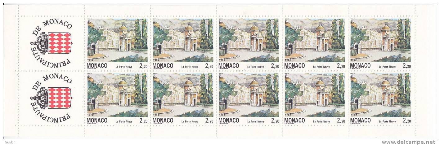 Monaco Carnet C 7 .. Vieux Monaco Ville .. SC NON PLIE . Cote 13 &euro; (2007) - Booklets