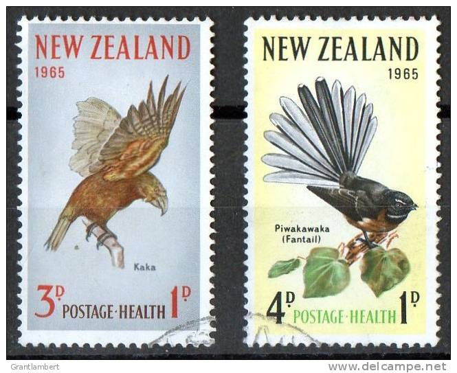 New Zealand 1965 Health - Birds Used - Oblitérés
