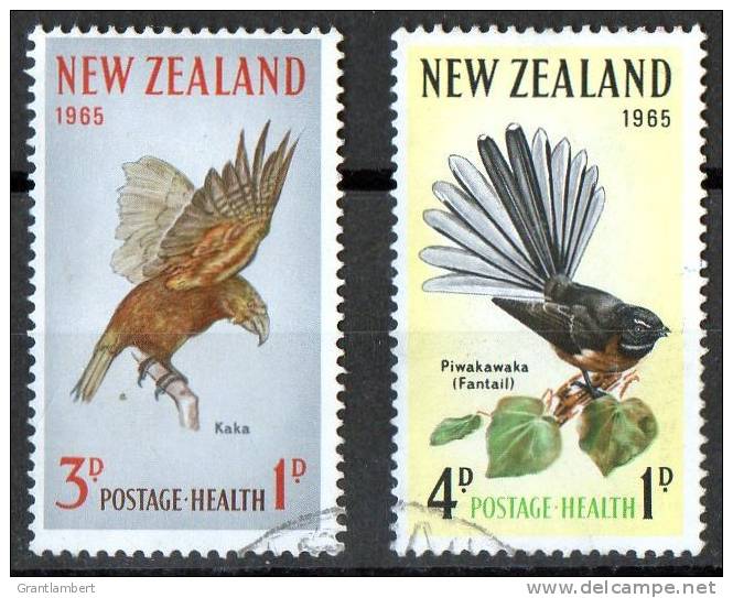 New Zealand 1965 Health - Birds Used - Used Stamps