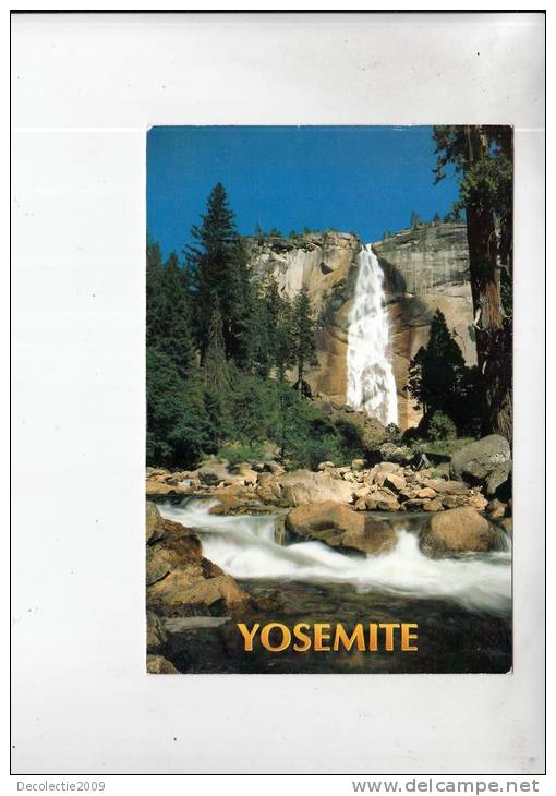 B9161Nevada Fall Yosemite National Park  Used Perfect Shape - Other & Unclassified