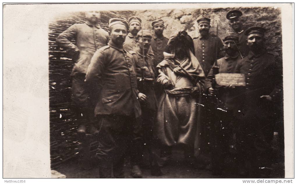 CP Photo Septembre 1915 CRAONNE - Un Chef Bédouin Fait Prisonnier Par Les Allemands (ww1, Wk1) - Craonne