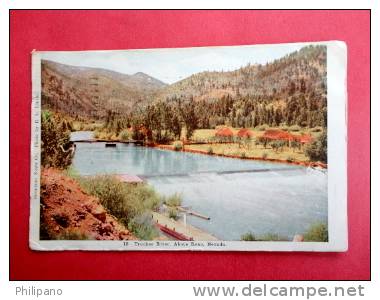 Truckee River Above Reno Nevada  1907 Cancel   ==  ===- Ref 387 - Other & Unclassified