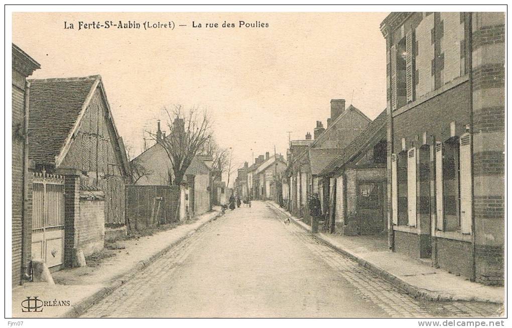 La Rue Des Poulies (la Ferté St Aubin) - La Ferte Saint Aubin