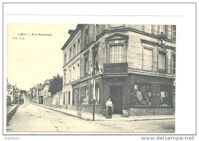 78 // LIMAY  Rue Nationale  LS édit, - Limay