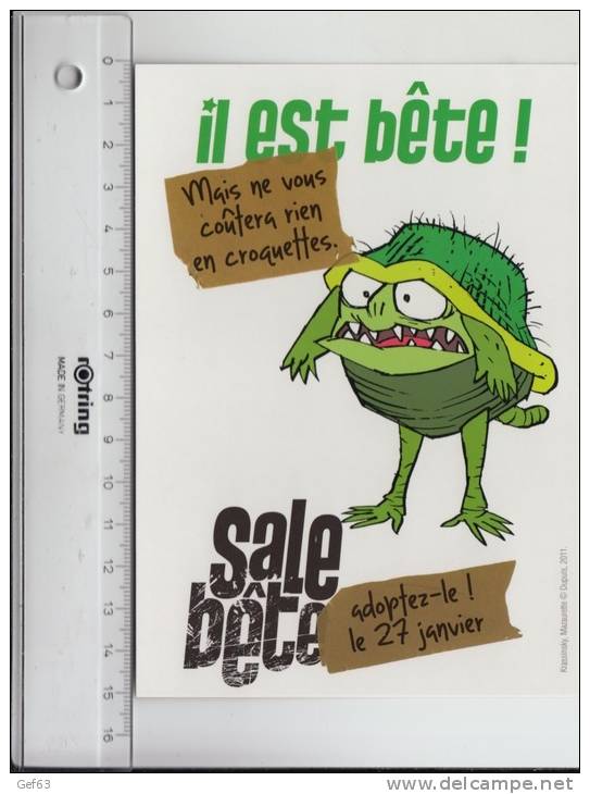 Krassinsky, Mazaurette ° Sale Bête - Il Est Bête !, Mais Ne Vous Coûtera Rien En Croquettes. - Bandes Dessinées