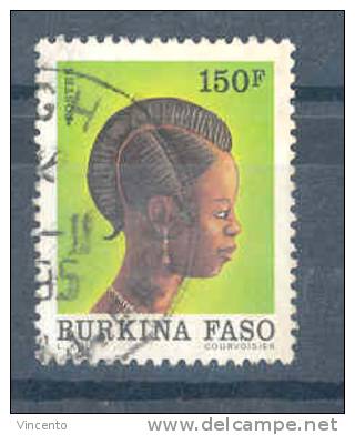 BURKINA FASO 1991 -  Coiffure Burkinabé - Oblitéré - 836 - Burkina Faso (1984-...)