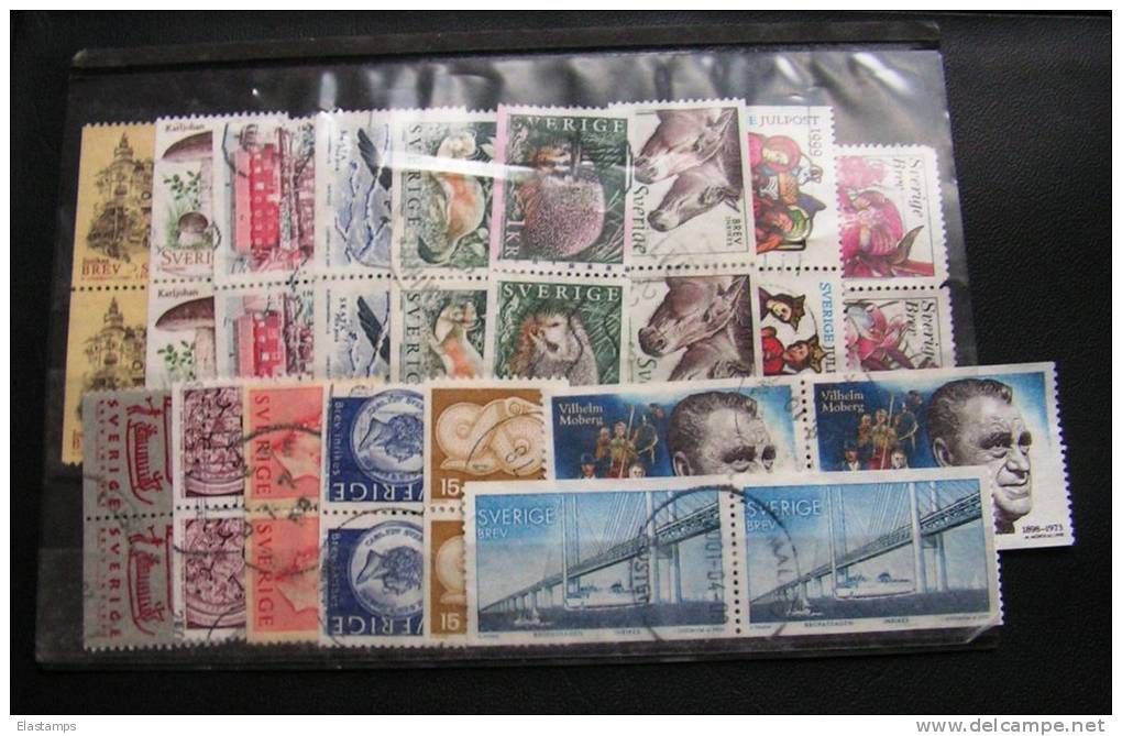 == Schweden Lot , 16  Paare - Collections