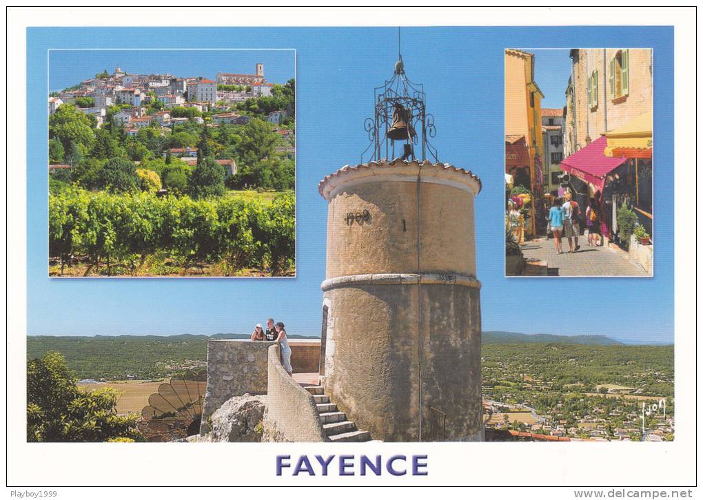 83 FAYENCE- Multi Vues, 3 Vues, Cpm, écrite, - Fayence