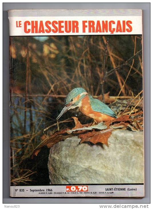 LE CHASSEUR FRANCAIS N°855 SEPTEMBRE 1966 OISEAUX - Caza/Pezca