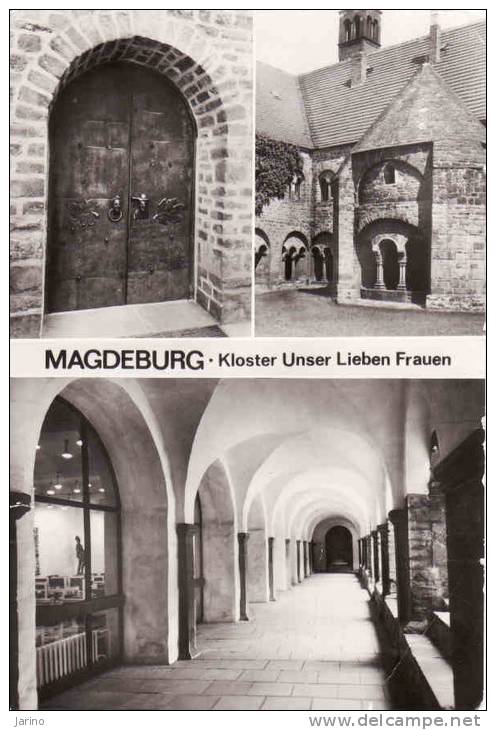 Deutschland - Sachsen-Anhalt, Magdeburg, Kloster Unser Lieben Frauen, Tonsur, Kreuzgang, Gelaufen Ja - Magdeburg