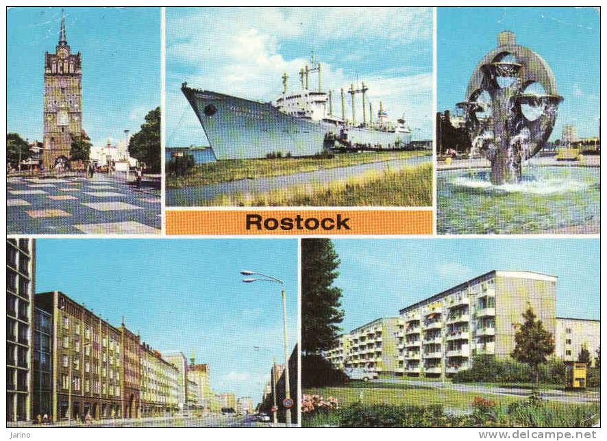 Deutschland - Mecklenburg-Vorpommern >  Rostock, .. Gelaufen Ja - Rostock