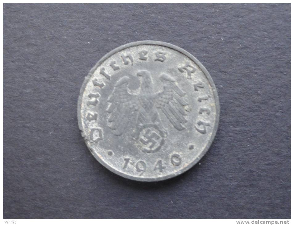 1940 B - 10 Reichspfennig - Allemagne - 10 Reichspfennig