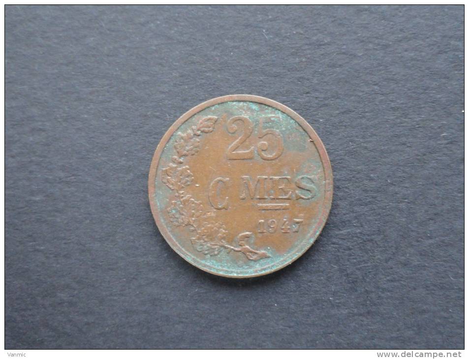 1947 - 25 Centimes - Luxembourg - Luxemburg