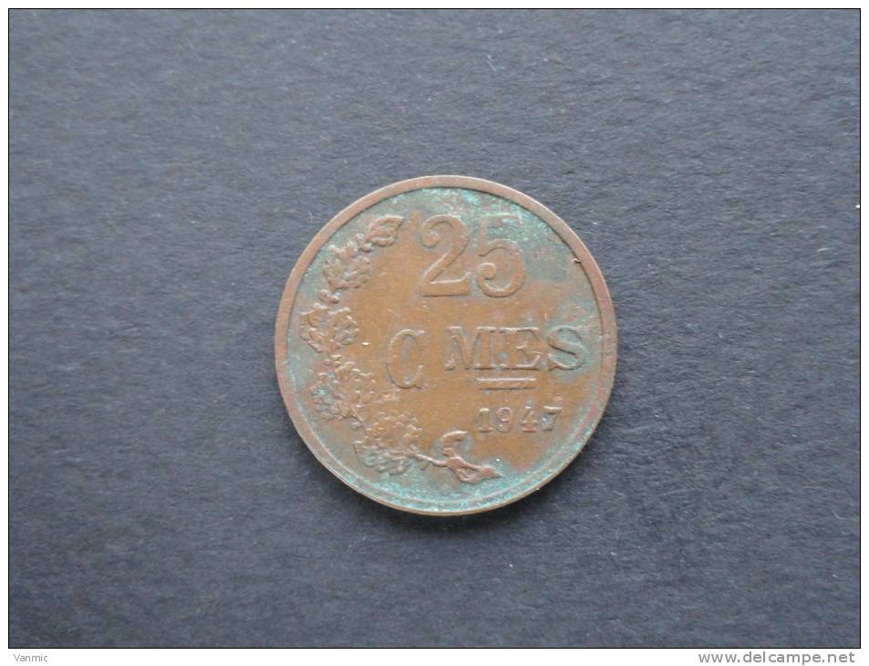 1947 - 25 Centimes - Luxembourg - Luxemburgo