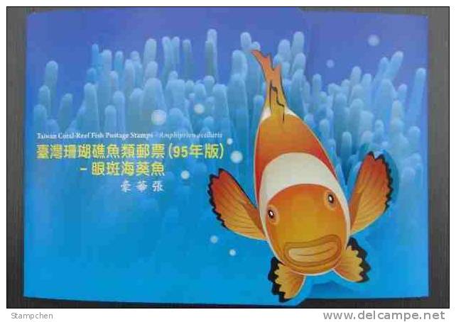 Folder 2011 Proof Specimen S/s Coral-Reef Fish Stamp Fish Fauna Unusual - Fehldrucke