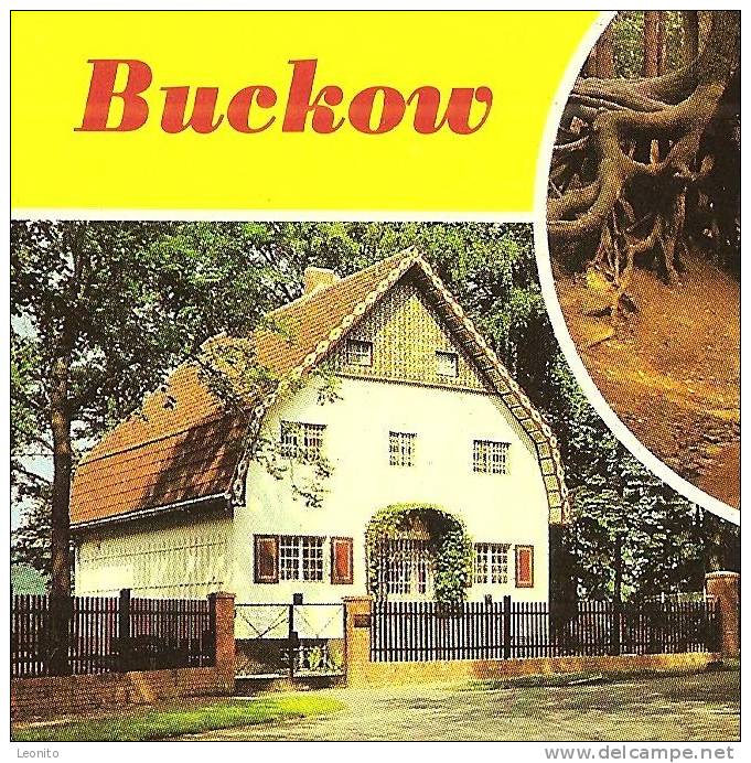 BUCKOW Perle Der Märkischen Schweiz Clara-Zetkin-Strasse Brecht-Weigel-Haus 1981 - Buckow