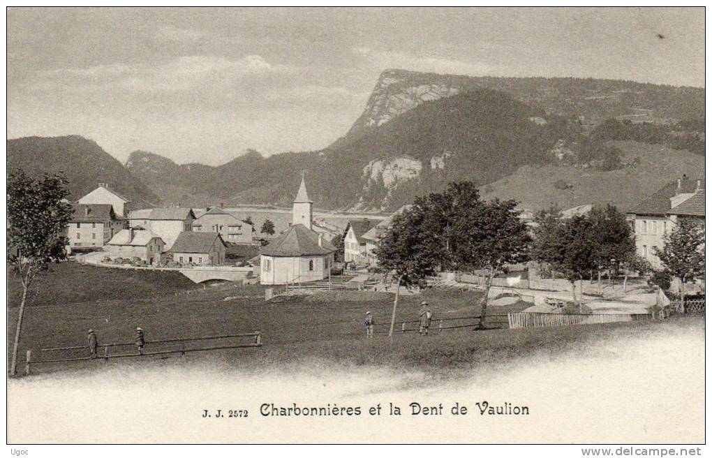 CPA - SUISSE - CHARBONNIERES Et La Dent De Vaulion - 801 - Arbon
