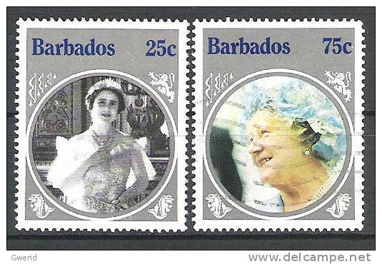 Barbade N° YVERT 619 621 OBLITERE - Barbados (1966-...)