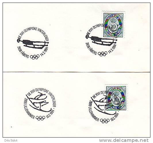 1994 Norway Lillehammer XVII Olympic Winter Games (14 Piece Set) Jeux Olympiques Olympiade Olimpiadi Olimpiadas - Hiver 1994: Lillehammer