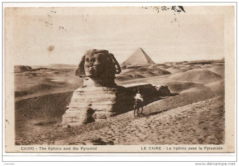 LE CAIRE - Le Sphinx Et La Pyramide - Altri & Non Classificati