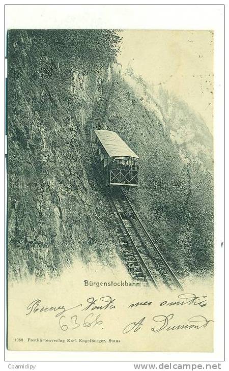 Bürgenstockbahn (FUNICULAIRE) - Altri & Non Classificati