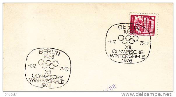 1976 Germany Berlin XII Winterspiele Olympic Winter Games Olympics Jeux Olympiques Olympiade Olimpiadi Olimpiadas - Winter 1976: Innsbruck