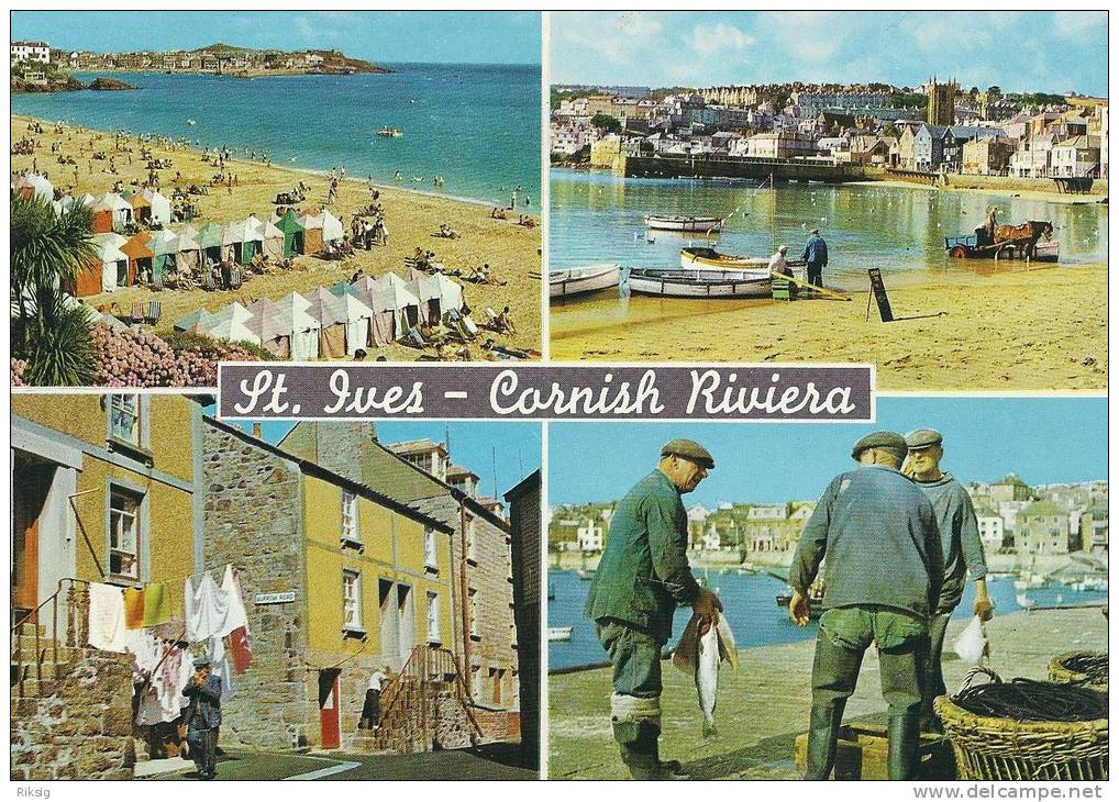 St. Ives. Cornish Riviera.  B-463 - St.Ives