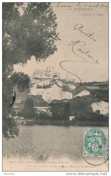 LES ANDELYS - Le Château Gaillard (1903) - Les Andelys