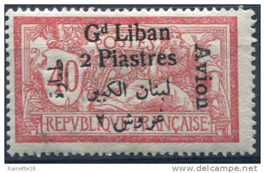 Grand Liban           PA  5 * - Airmail