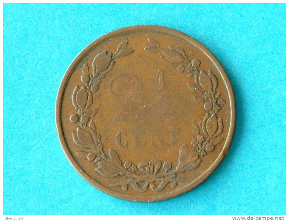 1886 - 2 1/2 CENTS / KM 108 ( Uncleaned Coin / For Grade, Please See Photo ) !! - 1849-1890 : Willem III