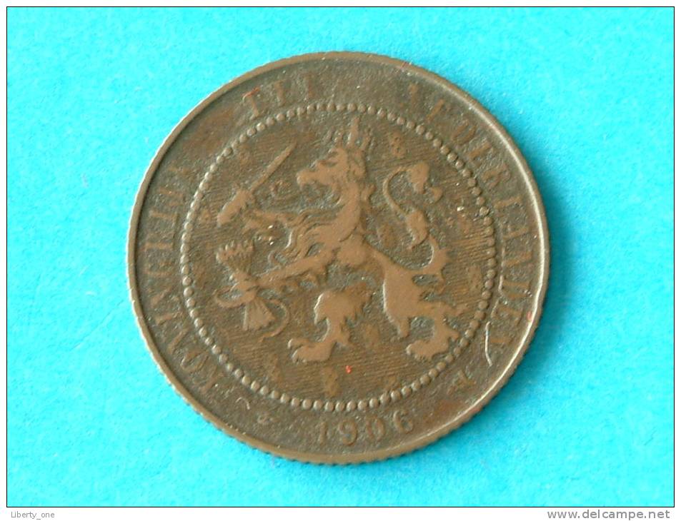 1906 - 2 1/2 CENTS / KM 134 ( Uncleaned Coin / For Grade, Please See Photo ) !! - 2.5 Centavos