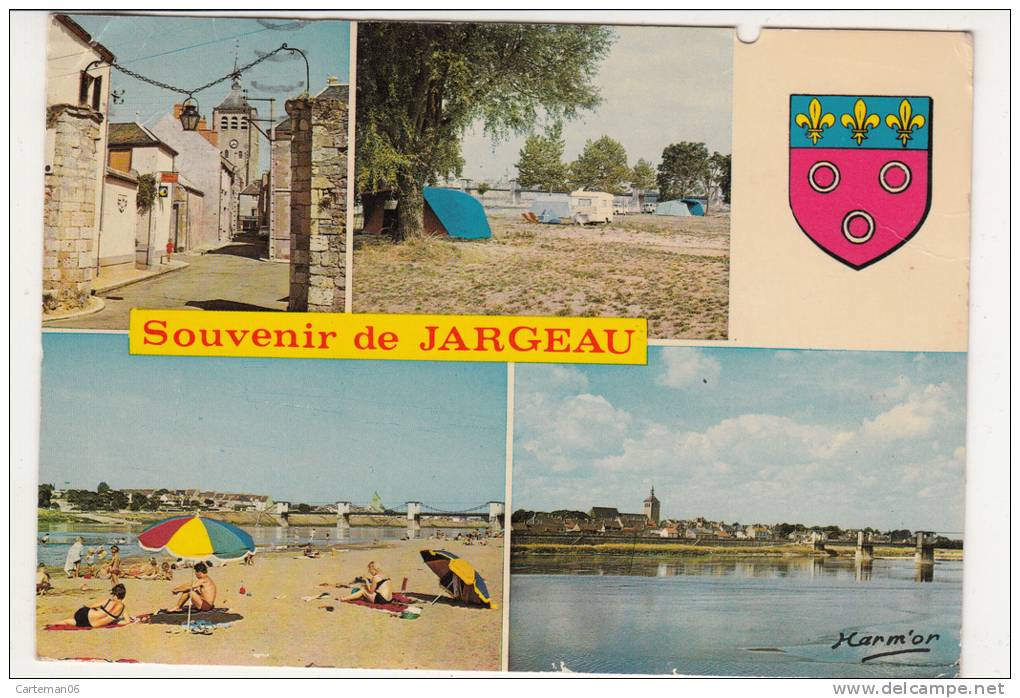 45 - Souvenir De Jargeau - Editeur: Harmor Ligneau N° 1008 - Jargeau