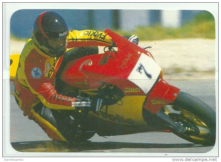 1989 Pocket Poche Bolsillo Calender Calandrier Calendario  Motorbikes Motorcycles Motos Collection With 11 - Grossformat : 1981-90