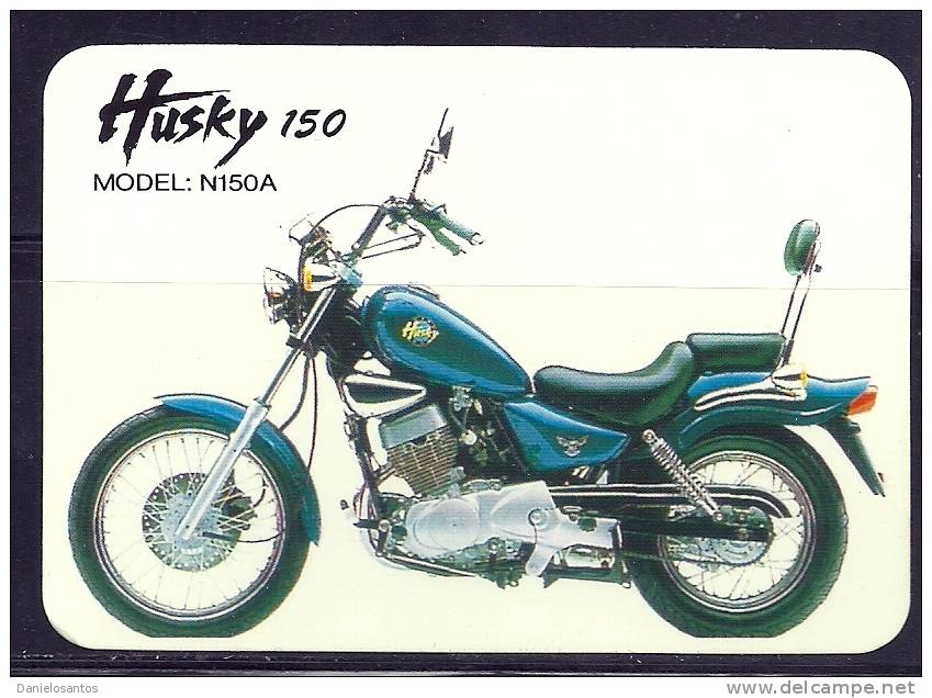 1995 Pocket Poche Bolsillo Calender Calandrier Calendario  Motorbikes Motorcycles Motos Husky Fancy  Collection Of  3 - Big : 1991-00