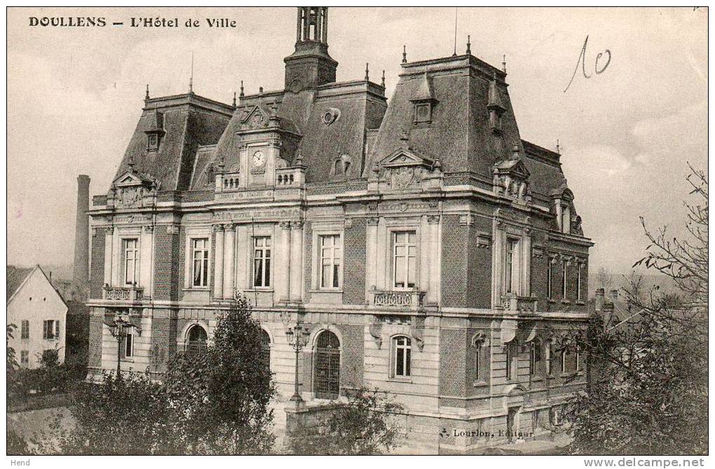 CPA - AA215 - Doullens - Hotel De Ville - Doullens