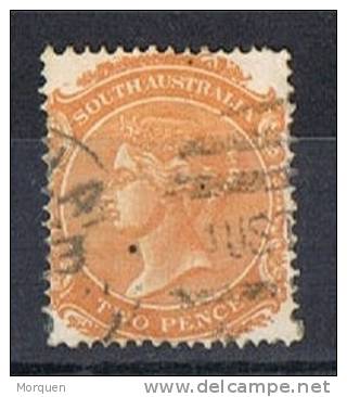 Lote 6 Sellos AUSTRALIA Del SUR 1893. Yvert Num 36, 37, 61a, 75, 76a º - Oblitérés