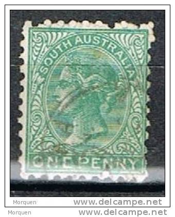 Lote 6 Sellos AUSTRALIA Del SUR 1893. Yvert Num 36, 37, 61a, 75, 76a º - Gebraucht