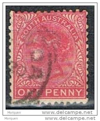 Lote 6 Sellos AUSTRALIA Del SUR 1893. Yvert Num 36, 37, 61a, 75, 76a º - Gebraucht