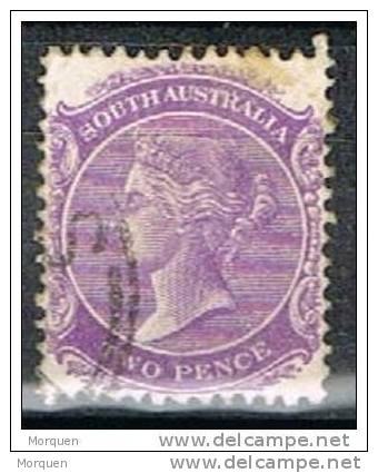 Lote 6 Sellos AUSTRALIA Del SUR 1893. Yvert Num 36, 37, 61a, 75, 76a º - Gebraucht