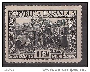 ES693-LA684.LITERATURA.  Lll CENTENARIO DE LOPE DE VEGA.1935 (693**).sin  Charnela.MAGNIFICO - Nuevos