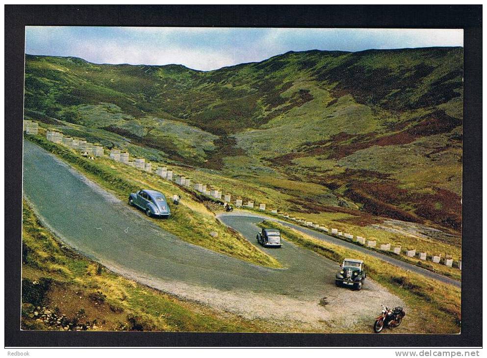 RB 827 - J. Arthur Dixon Postcard - Cars On Road - The Devil's Elbow Perthshire Scotland - Perthshire