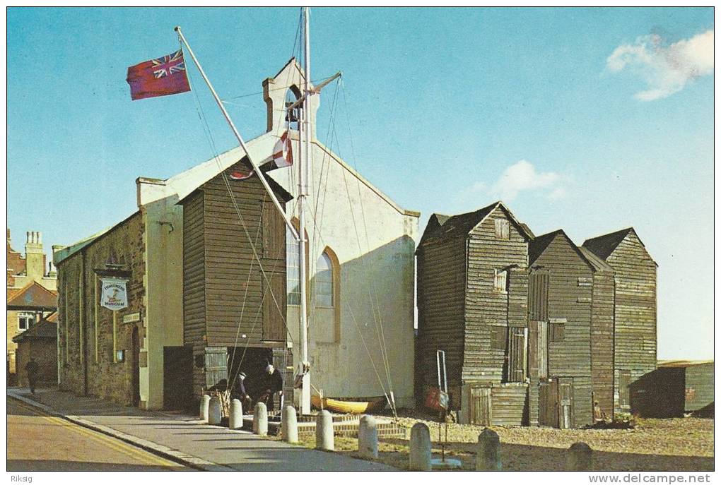 Fishermen`s Museum  And Net Shops. Hastings.    B-471 - Hastings