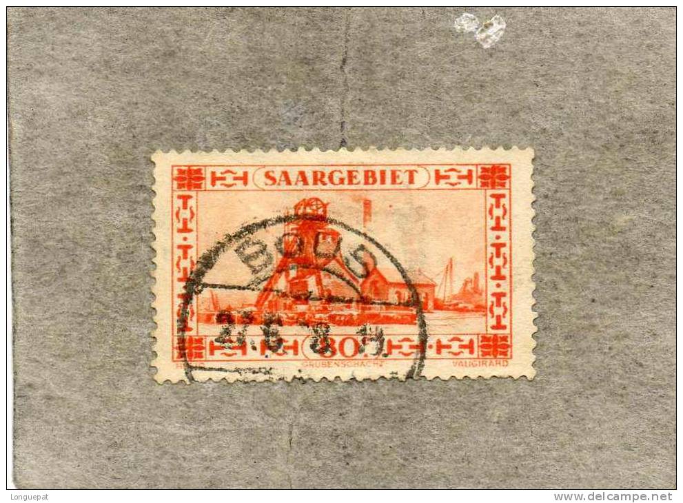 SARRE : Puits De Mine - Paysagec - Tourisme - Used Stamps