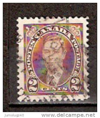 Timbre Canada Y&T N° 191 Oblitéré. 2 Cts. Cote 0.15 € - Usati