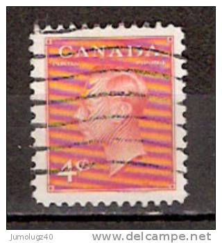 Timbre Canada Y&T N° 239A Oblitéré. 4 Cts. Cote 0.15 € - Used Stamps