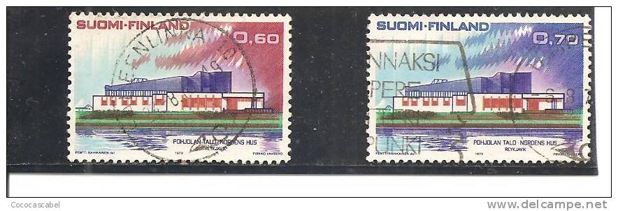 Finlandia-Finland Nº Yvert  690-91 (usado) (o). - Oblitérés