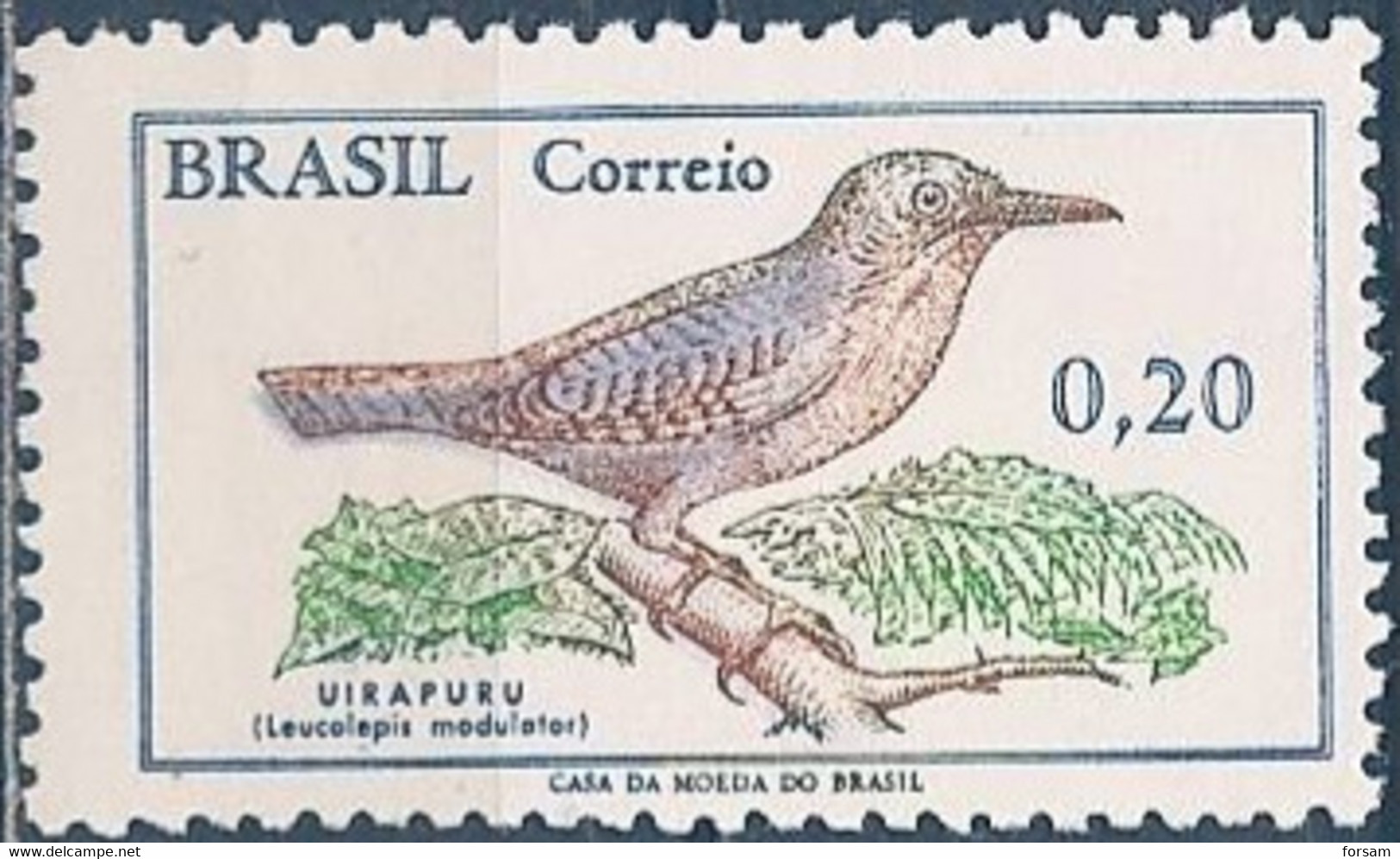 BRAZIL..1968..Michel # 1178...MNH...MiCV - 19 Euro. - Neufs